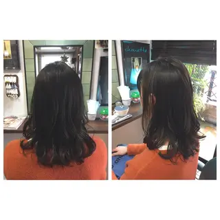 ミディアム サダハルカ ｜chouetteのヘアスタイル