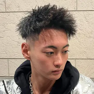 ショート パーマ メンズ 立川/メンズパーマ 厚進太郎のヘアスタイル