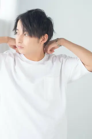 メンズ 透明感ハイトーン☆ 今津 佑太のヘアスタイル