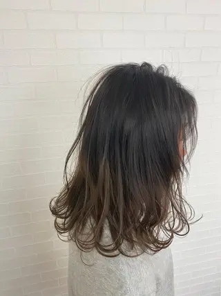 ロング カラー パーマ 🎁無料カットカラー 📷撮影モデル募集✨のヘアスタイル