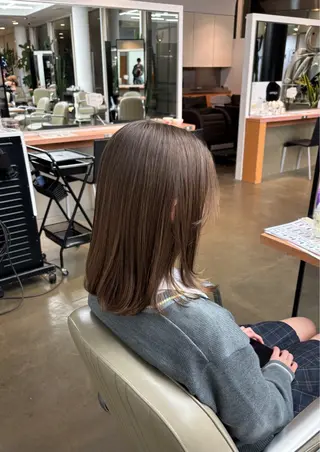 ミディアム 毛利 拓夢のヘアスタイル