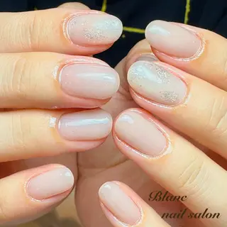 ショート Blanc ブランのネイルデザイン