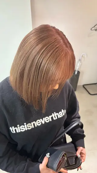 ショート vince gio 彩織のヘアスタイル