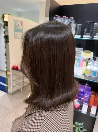 ミディアム 天神 大名 ショート ボブ 宇土あやかのヘアスタイル