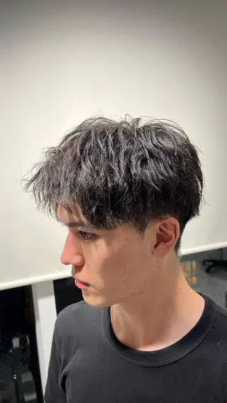 ショート パーマ メンズ 🎖️垢抜けヘア 🎖️美容師のヘアスタイル