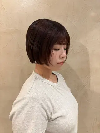 ショート カラー 星 美羽のヘアスタイル