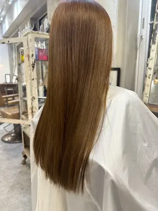 ロング カラー 似合わせ/ハイトーン ✂︎ゆーぴ✂︎のヘアスタイル