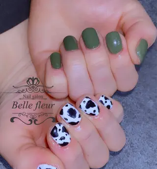 ショート ネイル Belle fleurのネイルデザイン