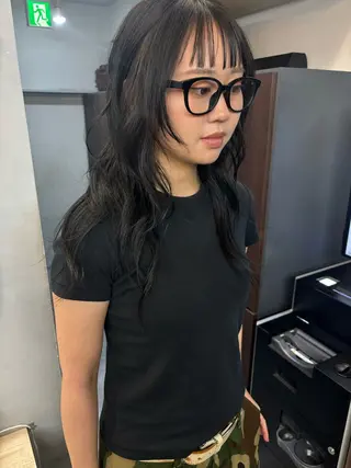 セミロング カラー ヘアアレンジ Opus🐕kato Mizuki🐕のヘアスタイル