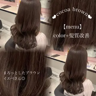 ロング カラー 🤍レイヤー/顔周り /hirari🤍のヘアスタイル