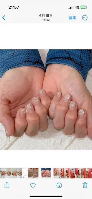 ネイル privatenailsalon me所属・kato tomomiのネイルデザイン