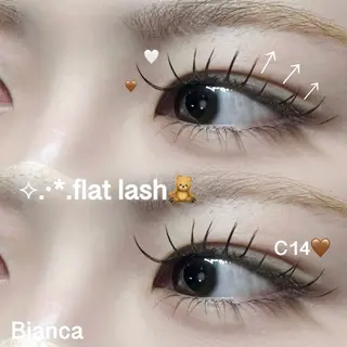 マツエク・マツパ ⟡.·Bianca アビコ 🎀のマツエク・マツパデザイン