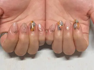 ネイル 𖡼 yumenoのネイルデザイン