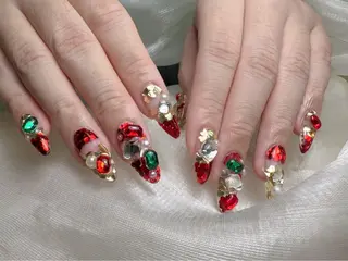 ネイル lucky nail 歌舞伎町のネイルデザイン