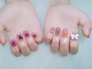 ネイル 門戸厄神プライベートサロンulunail所属・ulunail mikaのネイルデザイン