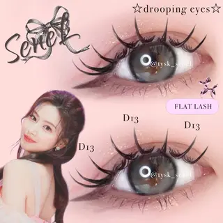 マツエク・マツパ 大阪梅田 SAKI 韓国風束感まつ毛のマツエク・マツパデザイン