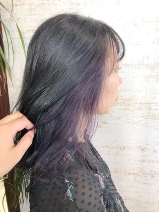 カラー ケアブリーチ /髪質 改善/古橋圭史郎のヘアスタイル