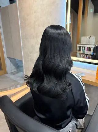 ミディアム カラー 神谷勇太/ 札幌透明感カラー特化のヘアスタイル