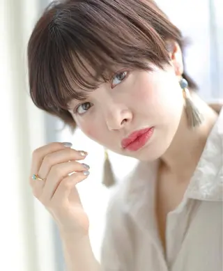 ショート カラー 🍊千葉 未来🍊店長のヘアスタイル