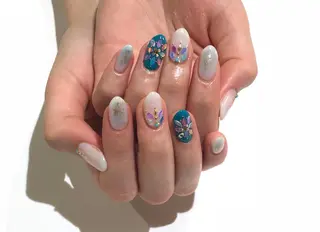 ネイル 舞田 苑香のネイルデザイン