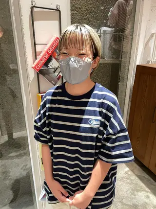 ショート jinka hair salon所属・豊田 真夕のヘアスタイル