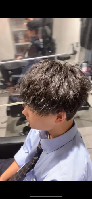 メンズ 🐺ウルフ/レイヤー カット/高嶋湧大のヘアスタイル