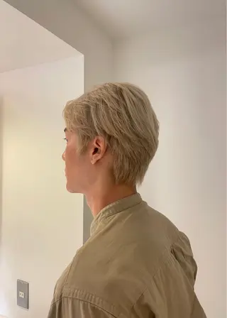 メンズ 🎨ハイライト･ ハイトーン/近藤怜那のヘアスタイル