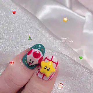 ネイル Arowa 伊田のネイルデザイン