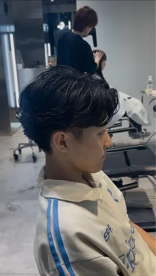 ショート パーマ 似合わせパーマ🔥 河浪  大智のヘアスタイル