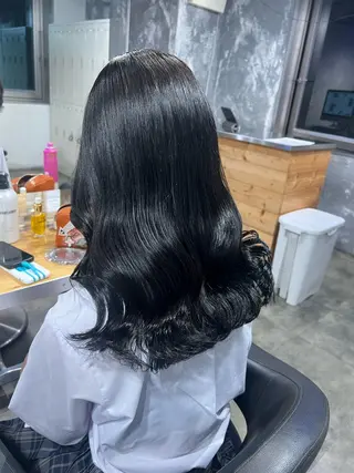 ロング カラー ヘアアレンジ 🥣大人っぽ韓国 スタイル🥣アヤノのヘアスタイル
