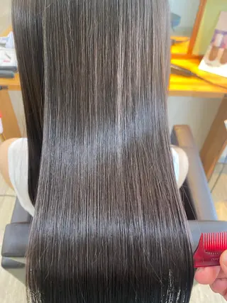 セミロング カラー CABANON所属・和歌山髪質改善 那須優太のヘアスタイル