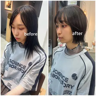 ショート mee.所属・透明感カラー /あづき⭐️のヘアスタイル