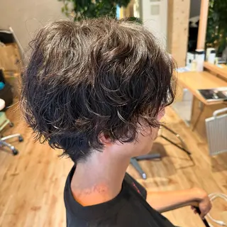 パーマ メンズ amoroso所属・花田 一輝のヘアスタイル