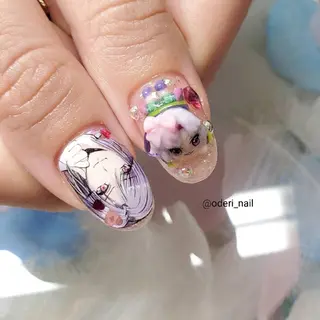ネイル おで@ oderi_nailのネイルデザイン