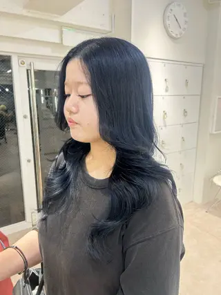 セミロング ONYX 表参道所属・ショート/ボブ/似 合わせ/顔周りカットのヘアスタイル