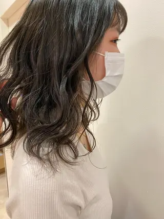 ミディアム レイヤー/ウルフ🤎 mayo.のヘアスタイル