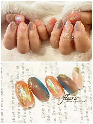 ネイル フルリール 【プライベートサロンのネイルデザイン