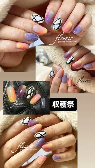 ネイル フルリール 【プライベートサロンのネイルデザイン