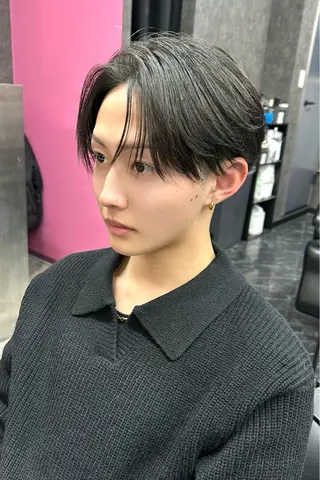 ショート カラー ヘアアレンジ メンズスタイリスト 前田雄輝のヘアスタイル