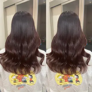 ロング 葉南/顔周りレイヤー /メンズのヘアスタイル