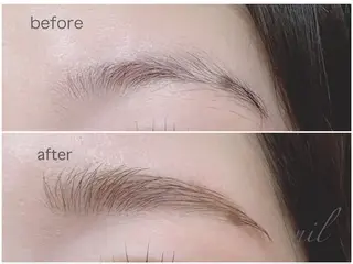 アイブロウ nil eyelash所属・nil SHIORIのマツエク・マツパデザイン