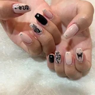 ネイル 河野 弥月のネイルデザイン