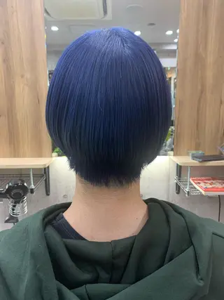 ショート カラー memento 斎藤大覚のヘアスタイル