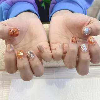 ネイル 韓国風✨髪質改善✨ 縮毛矯正✨松浦知奈美のヘアスタイル