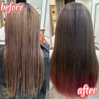 ロング カラー SHION / sara🌿‬のヘアスタイル