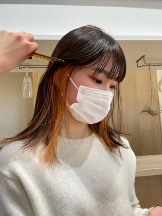 ミディアム カラー 美容室Violet所属・伊藤 ひかりのヘアスタイル