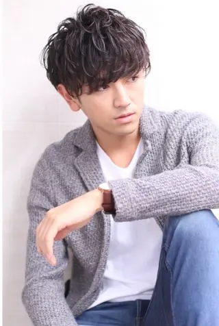 パーマ メンズ オーロ 中島のヘアスタイル