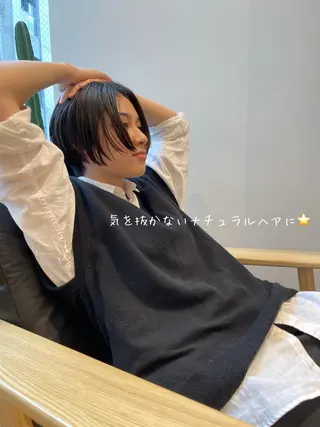 ショート パーマ ヘアアレンジ Yusuke ユウスケのヘアスタイル