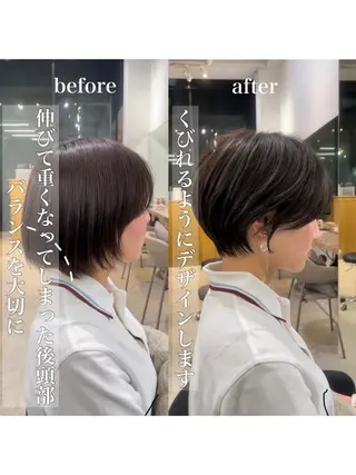 ショート ✨−5歳大人ショート ヘア✨れいじのヘアスタイル