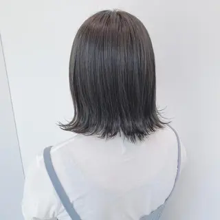 ショート カラー ⛄️冬の透明感 カラー⛄️大西のヘアスタイル